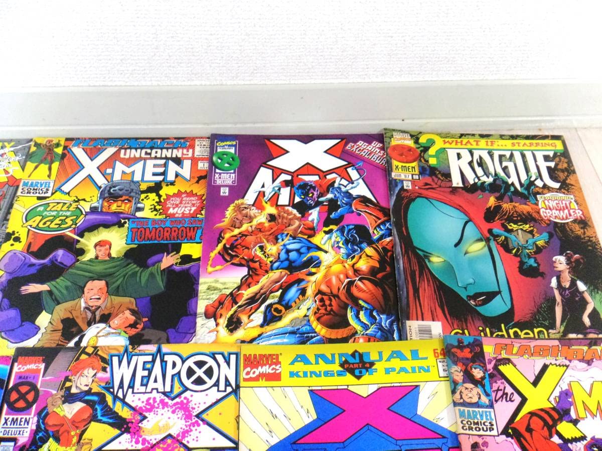 Amazon.co.jp: Y983 輸入アメコミ 漫画 マーベル X MEN 等 英語 22冊